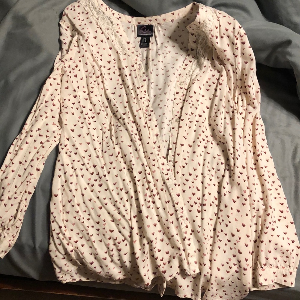 Large maternity long sleeve